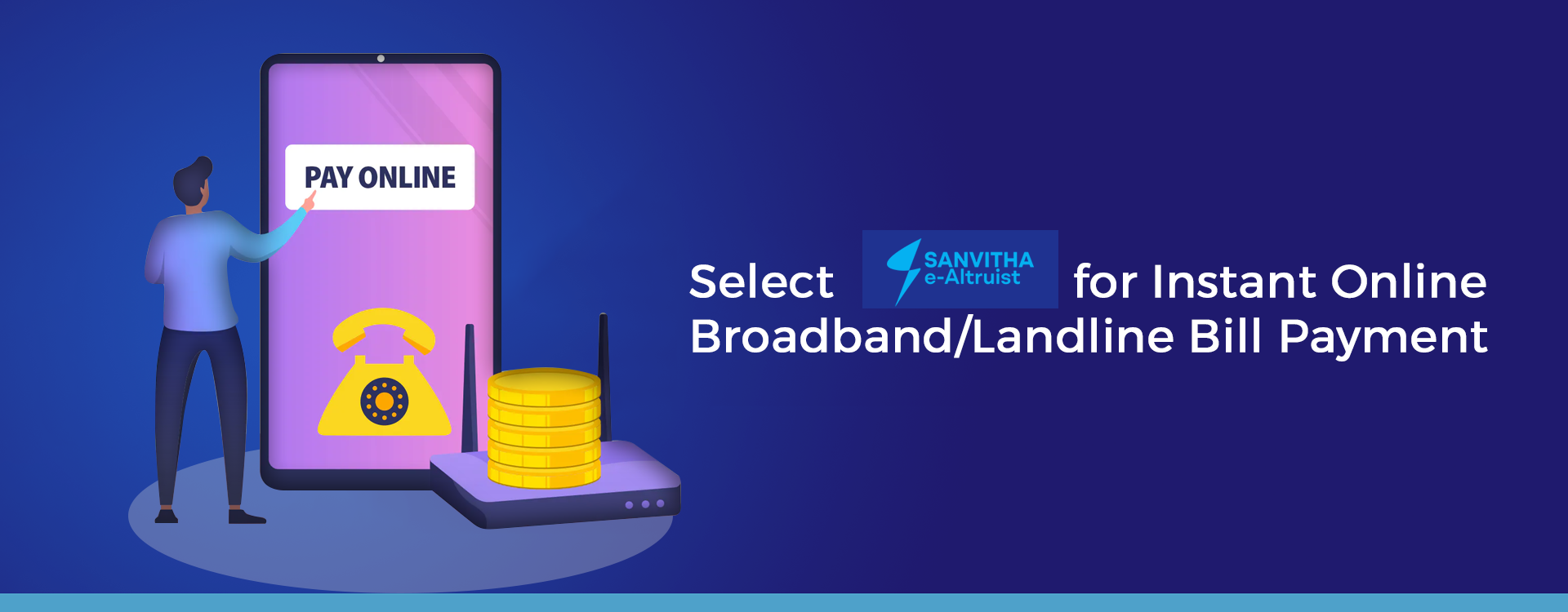 Broadband/Landline Bill Payment